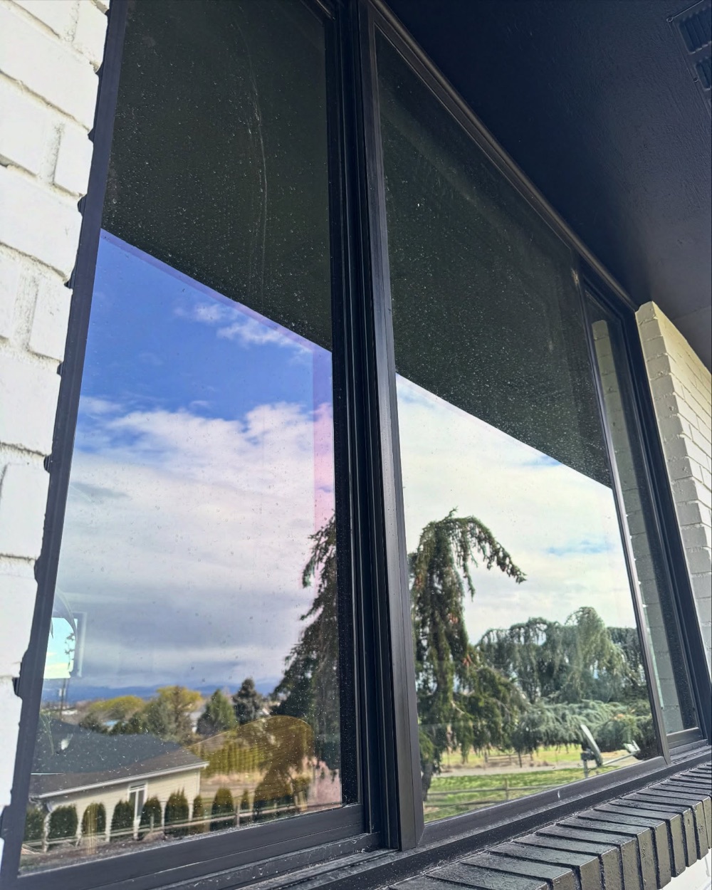Window Cleaning job before Allen's Property Services started.